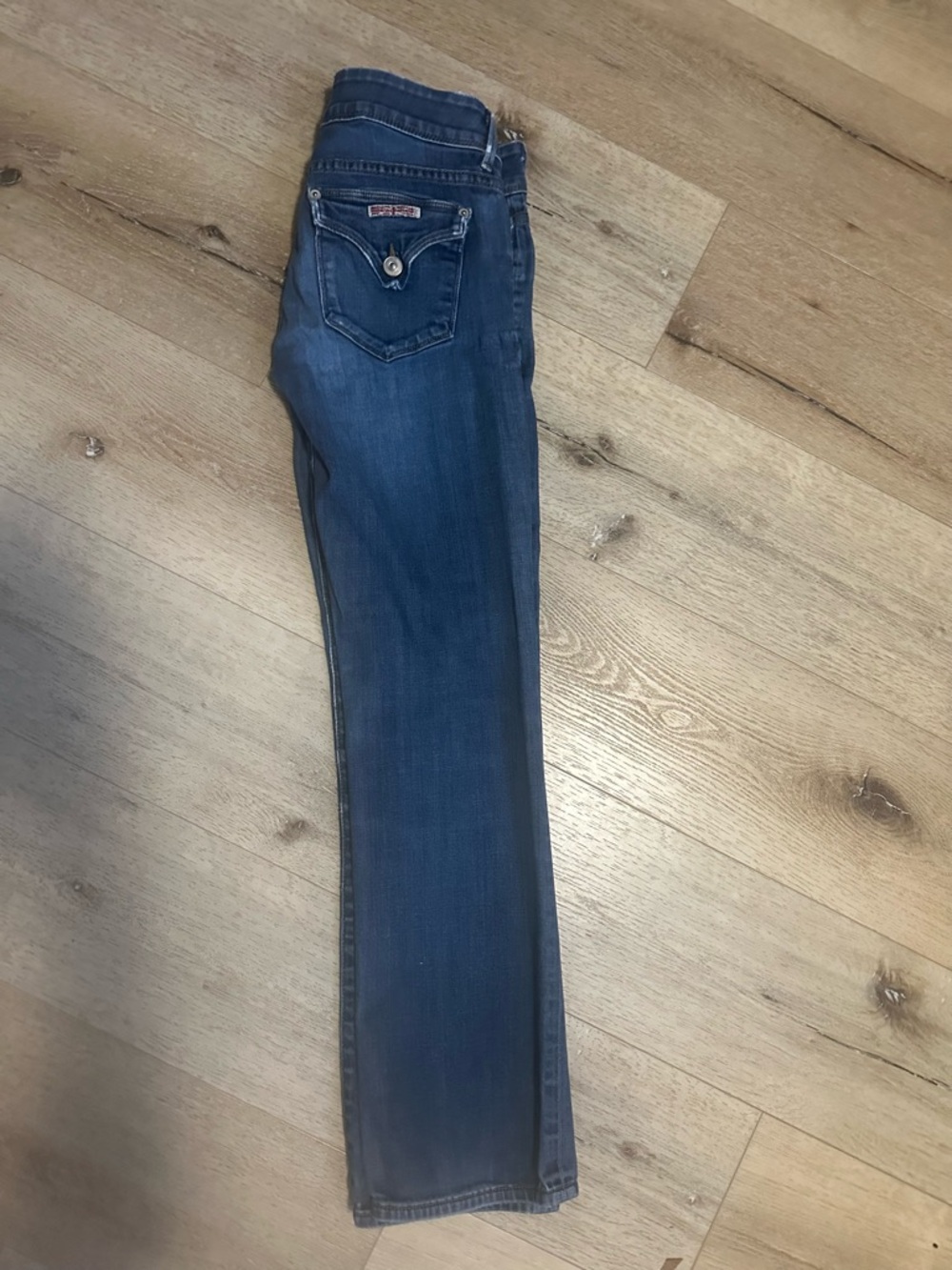 Hudson Jeans Women's Skinny Dark Blue Stretch Denim